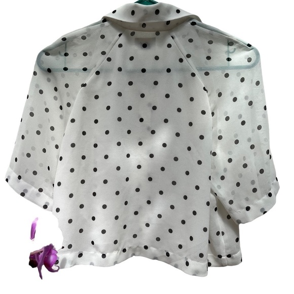ARITZIA Wilfred Free Polka Dot Blouse EUC - Picture 2 of 9
